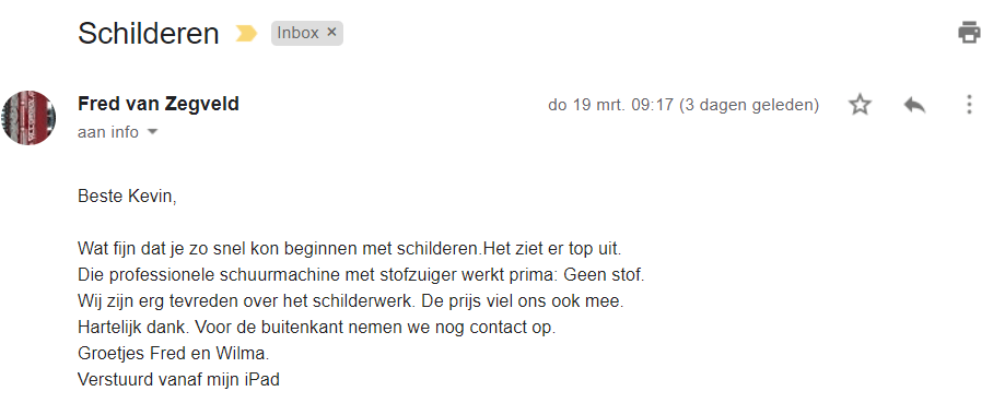 schilderwerk ervaring van fred schilderwerk ervaring van fred